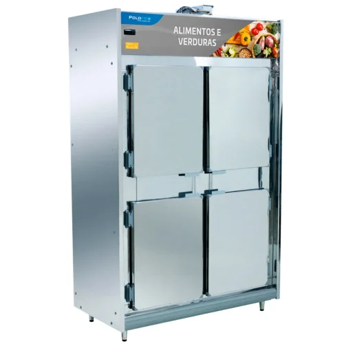 Geladeira Comercial Inox 4 Portas - Polofrio