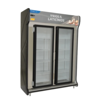 Expositor Refrigerado Conveniência Premium 2 portas 1,5m – Polofrio