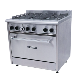 Fogão Industrial 6 Bocas com Forno Baixa Pressão Linha Don Bidone - Venâncio